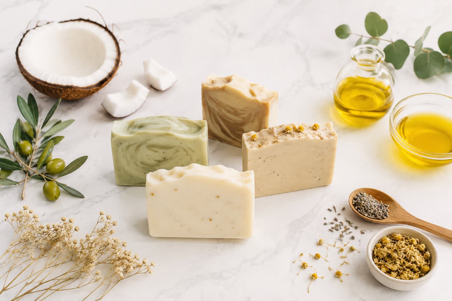 Soap calculator: exact NaOH & KOH amounts
